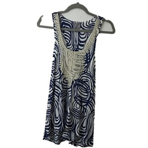 ANTHROPOLOGY Vanessa Virginia Medium tank top boho blouse